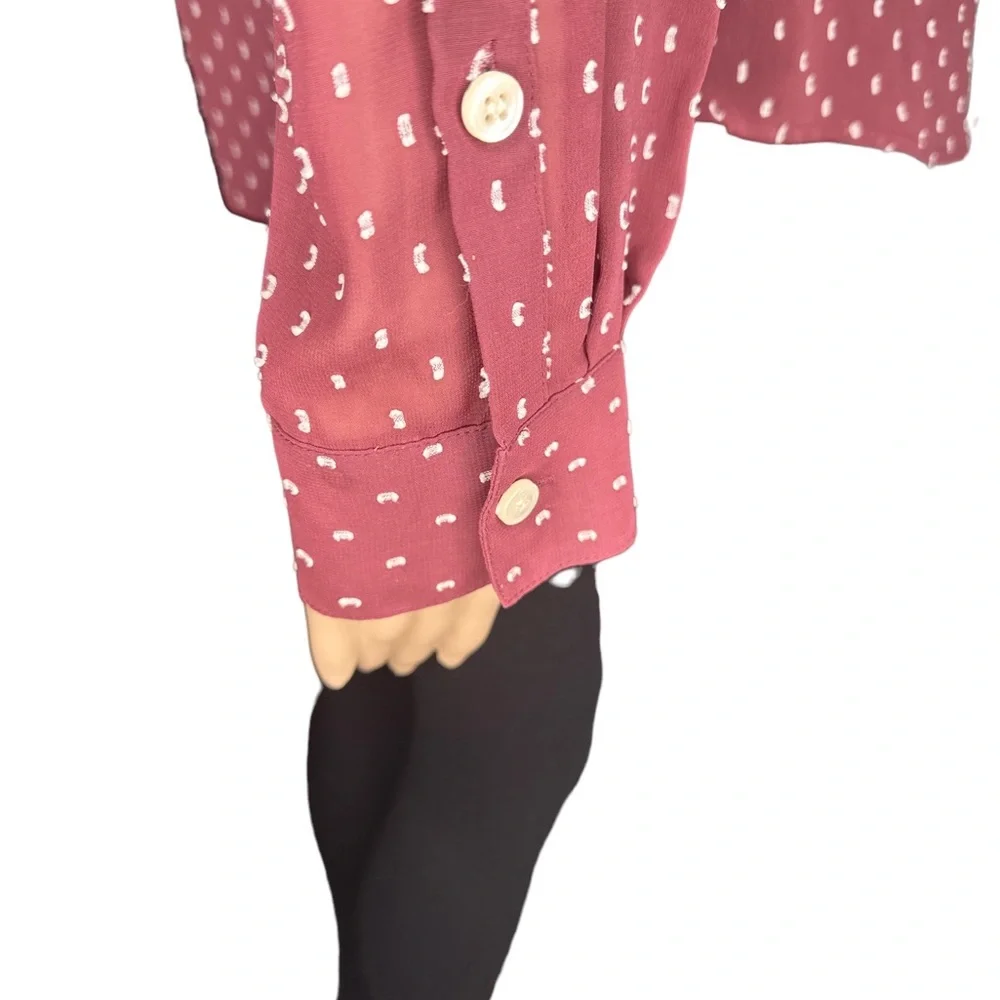 J.crew women’s long sleeve blouse size M